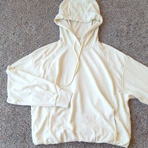 Athleta Seasoft Bubble Hem Hoodie - Glow S